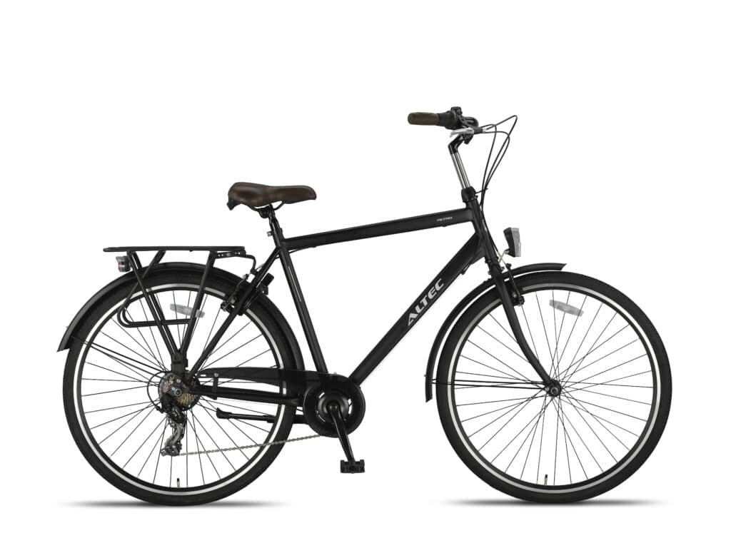 Altec Metro Herenfiets 28 inch 50 cm Zwart Mat