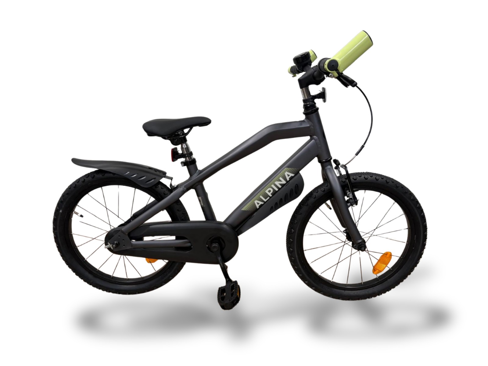 Alpina Trial Kinderfiets 16 inch - Black Matte