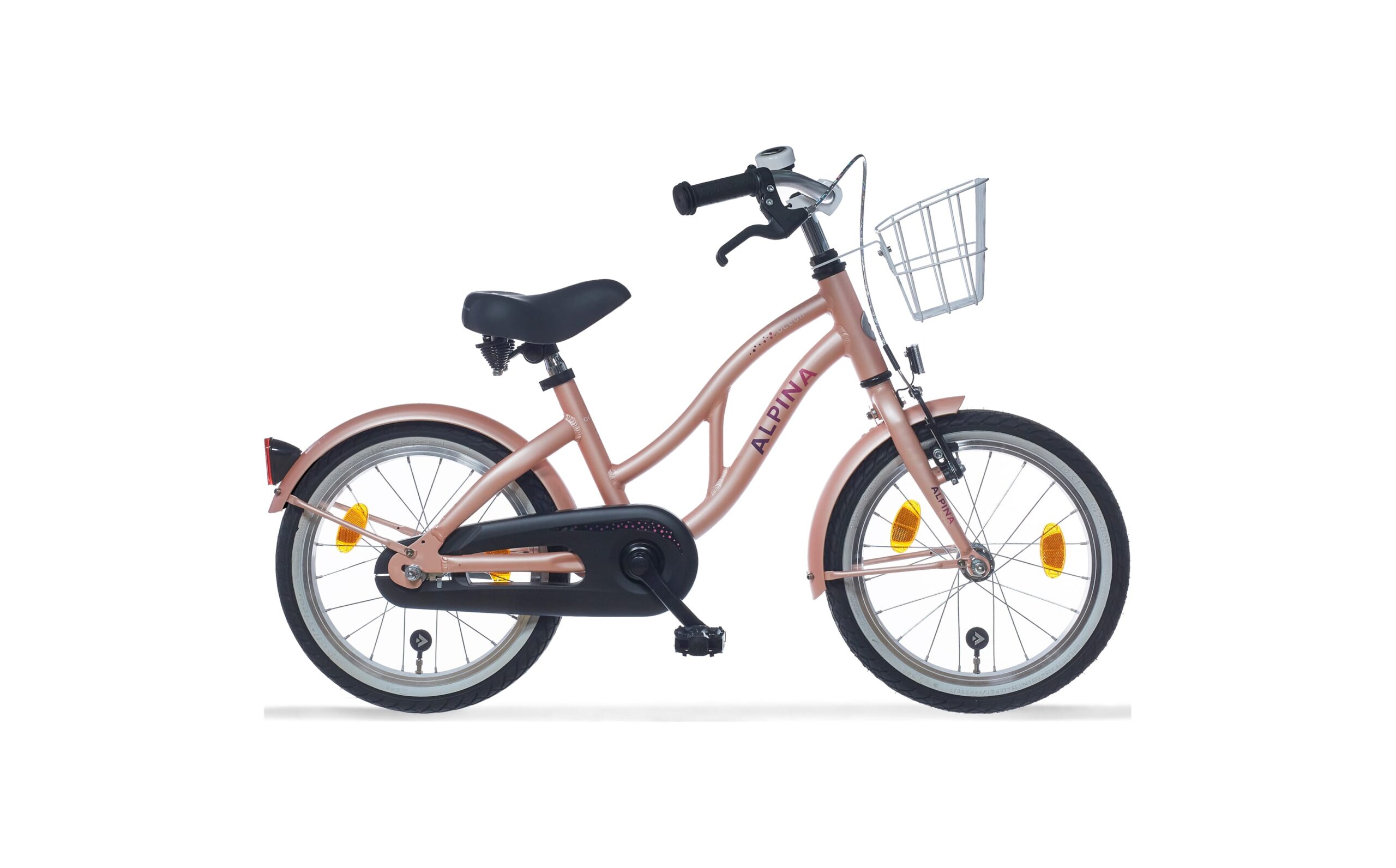 Alpina Ocean Kinderfiets 16 inch Misty Pink Matte