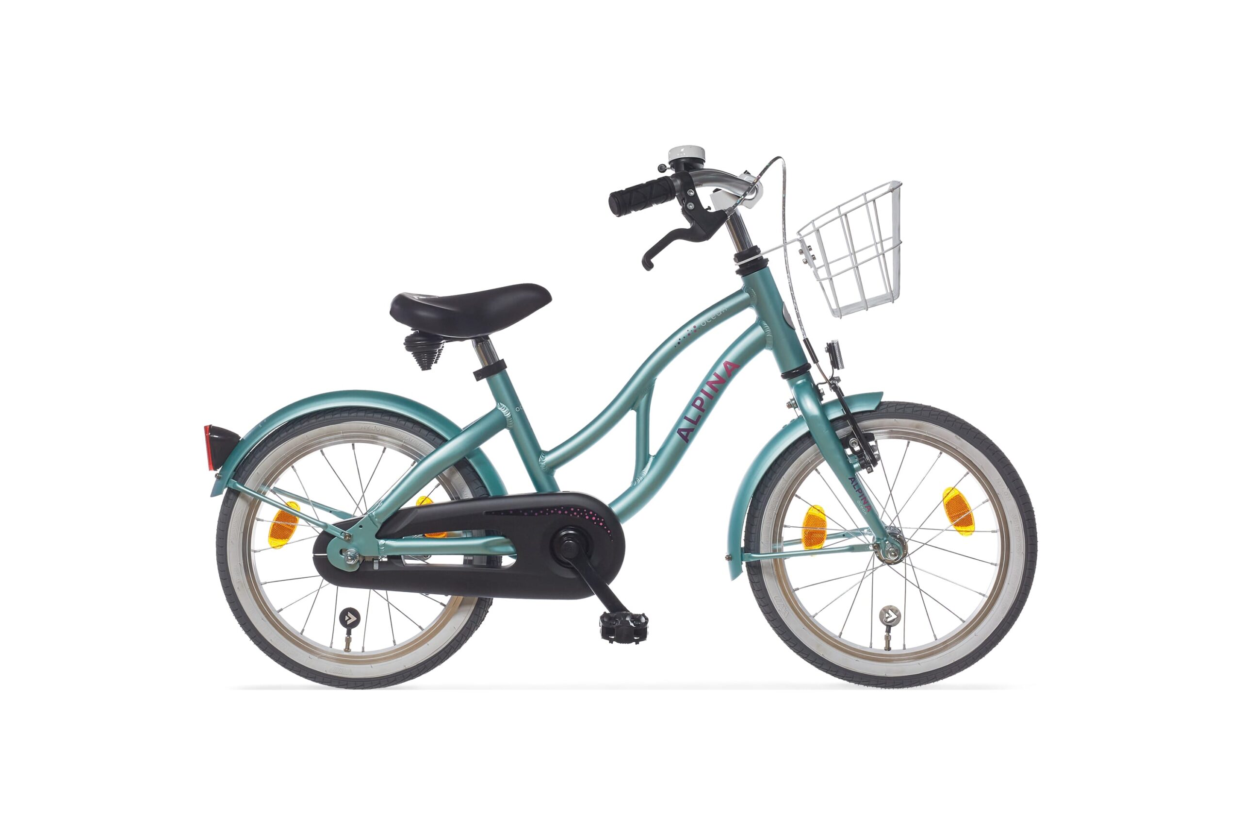 Alpina Ocean Kinderfiets 16 inch Soft Green Matte