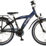 Alpina Yabber Kinderfiets 24 inch Sporty Blue Matte - Jet Black Metallic 3 Versnellingen