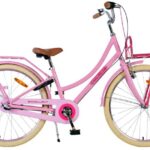 Volare Excellent Kinderfiets 24 inch Meisjesfiets Roze 3 Versnellingen