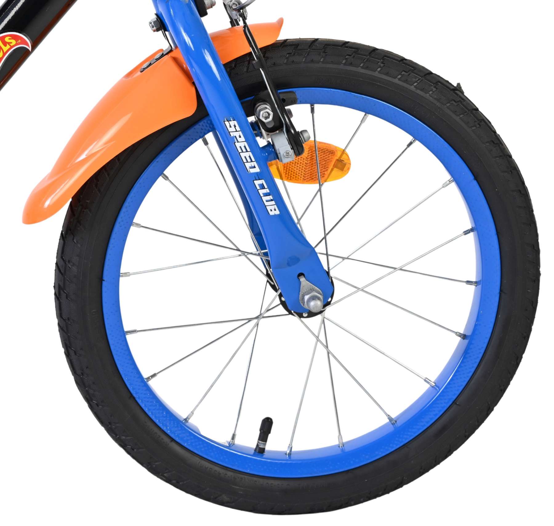 Hot Wheels Kinderfiets 16 inch Jongensfiets Zwart Twee Handremmen - Afbeelding 4