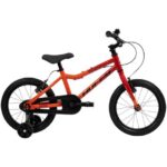 Literide Kinderfiets 16 inch Jongensfiets Rood Twee Handremmen