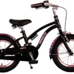 Volare Miracle Kinderfiets 14 inch Meisjesfiets Zwart