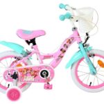 Paw Patrol Kinderfiets 14 inch Meisjesfiets Roze Twee Handremmen