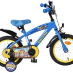 Paw Patrol -Rubble & Crew 14 inch Jongensfiets Blauw