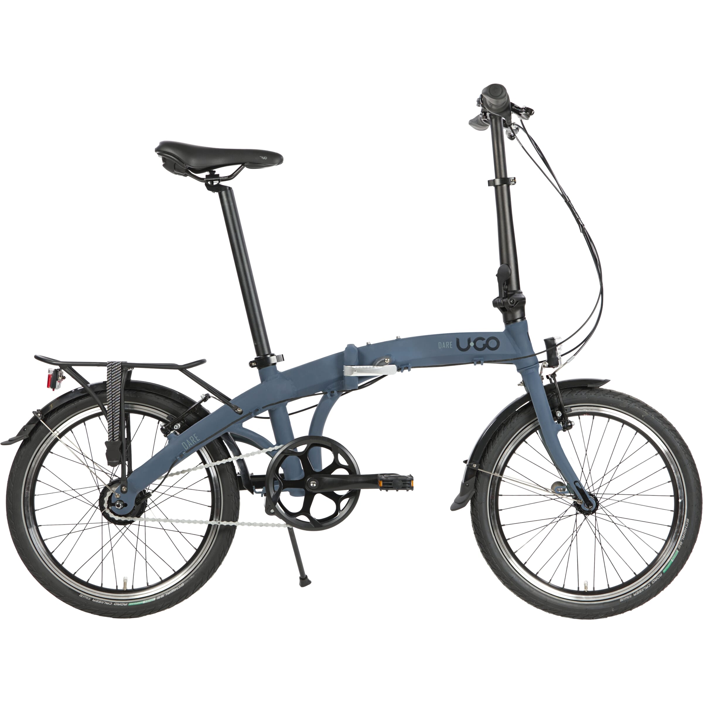 UGO Dare Vouwfiets 20 inch Groen 7 Versnellingen I7 navy blue