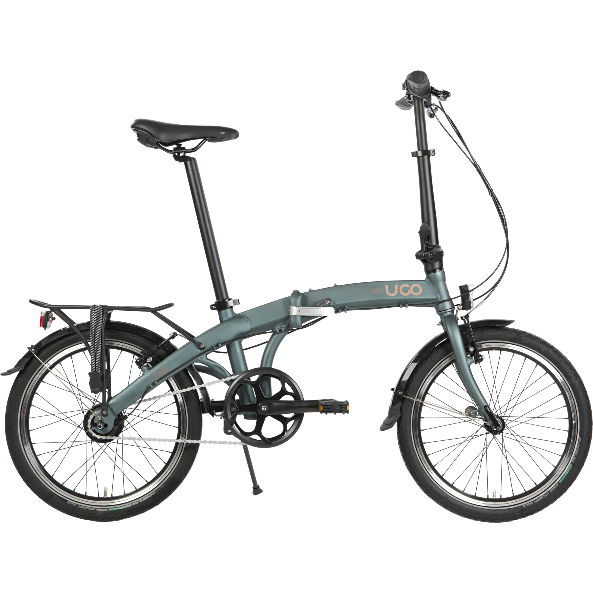 UGO Dare Vouwfiets 20 inch Groen 7 Versnellingen I7 pine green