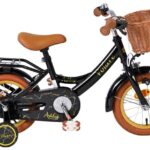 Volare Ashley Kinderfiets 12 inch Meisjesfiets Zwart