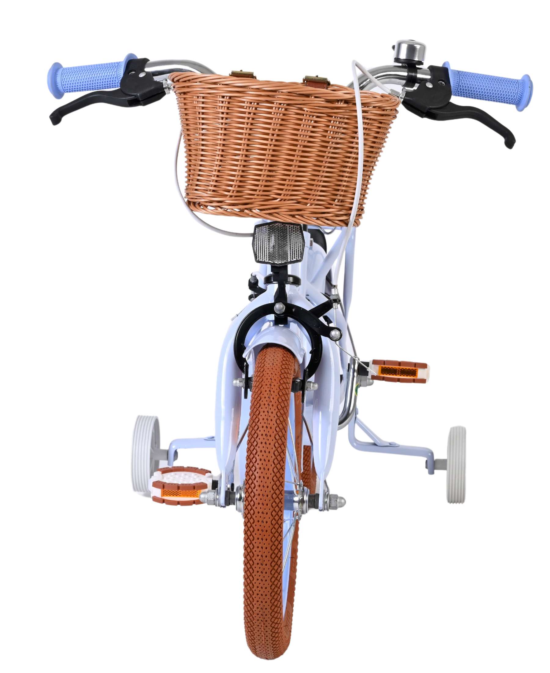 Volare Ashley Kinderfiets 14 inch Meisjesfiets Lichtblauw Twee Handremmen - Afbeelding 6