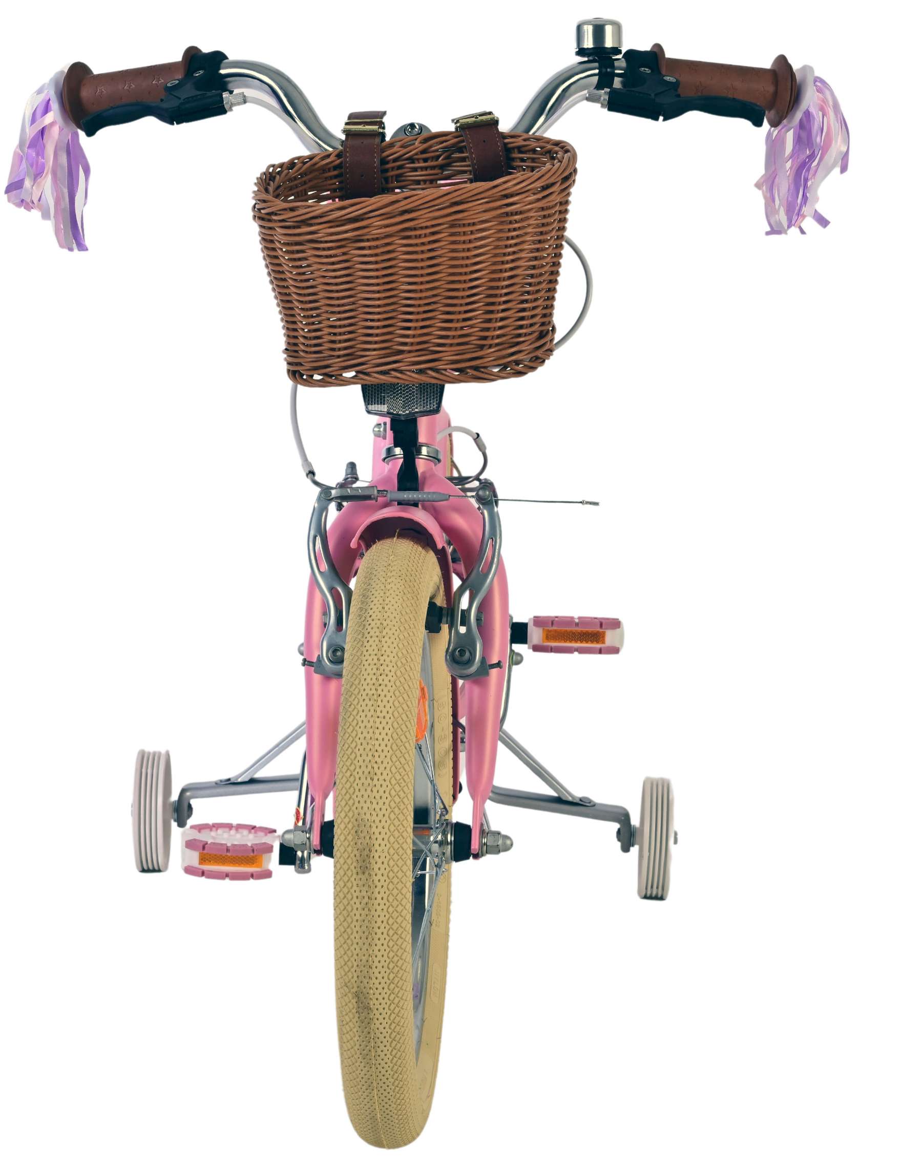 Volare Blossom Kinderfiets 16 inch Meisjesfiets Roze Twee Handremmen - Afbeelding 7
