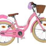 Volare Blossom Kinderfiets 18 inch Meisjesfiets Roze Twee Handremmen