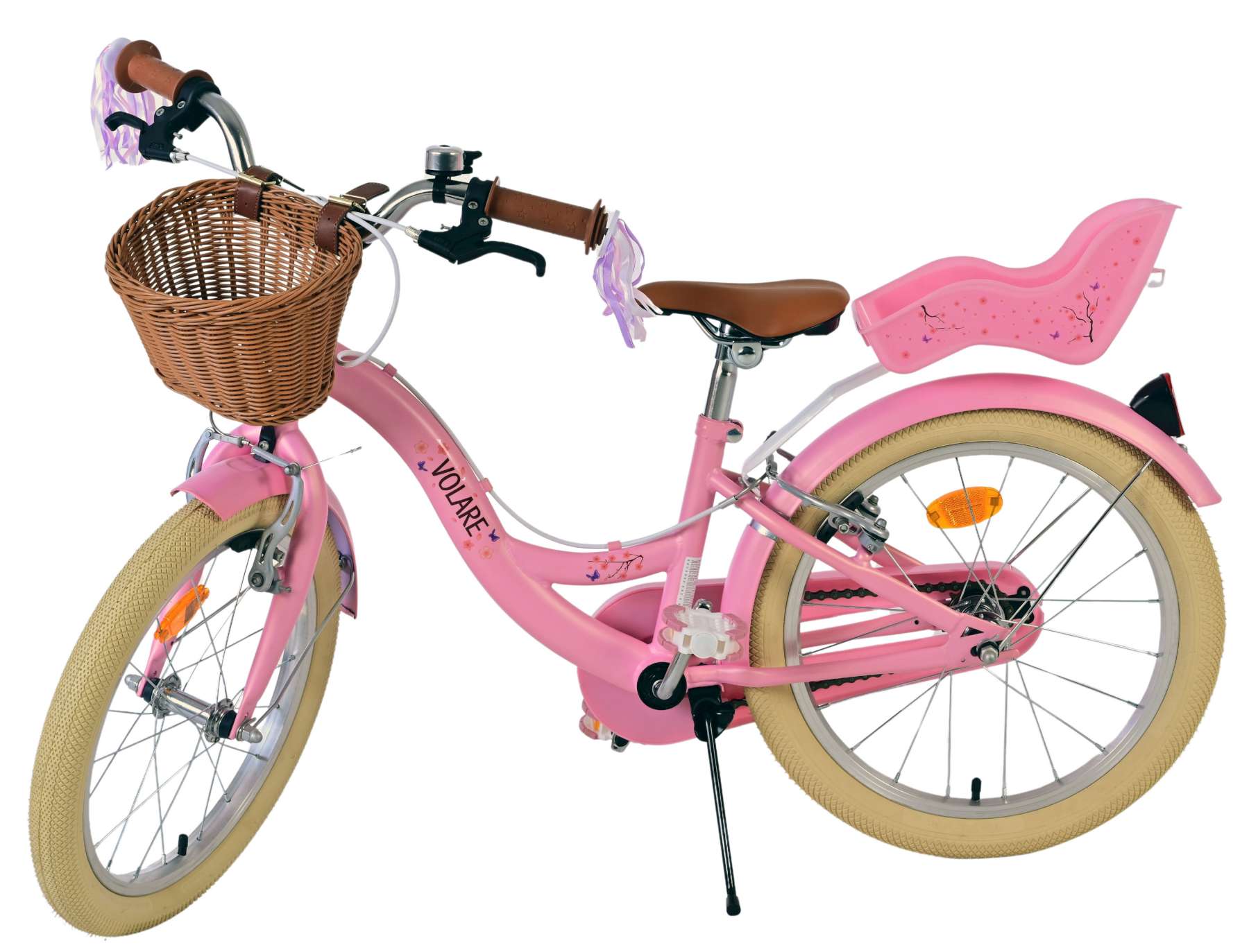 Volare Blossom Kinderfiets 18 inch Meisjesfiets Twee Handremmen - Afbeelding 9