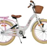 Volare Blossom Kinderfiets 20 inch Meisjesfiets Wit