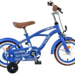 Volare Blue Cruiser Kinderfiets 12 inch Jongensfiets Blauw