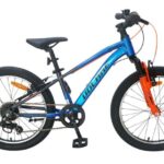 Volare Boost Kinderfiets 24 inch Jongensfiets Blauw 21 Versnellingen