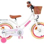 Volare Excellent Kinderfiets 14 inch Meisjesfiets Wit