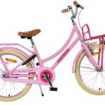 Volare Excellent Kinderfiets 20 inch Meisjesfiets Roze 3 Versnellingen