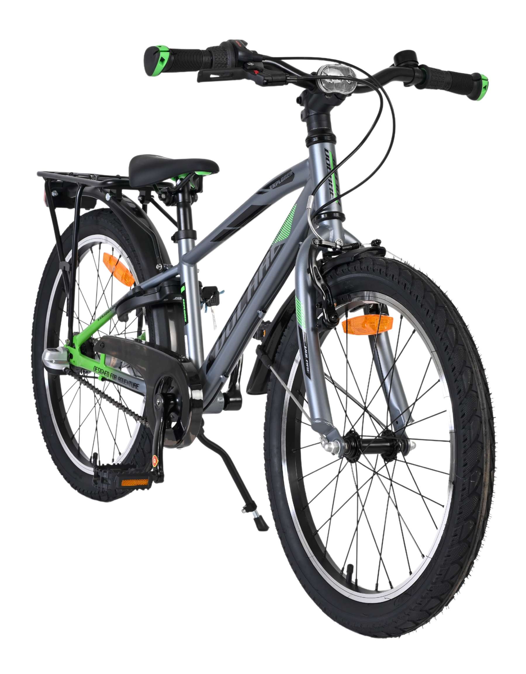 Volare Explorer Kinderfiets 20 inch Jongensfiets Grijs 3 Versnellingen - Afbeelding 6