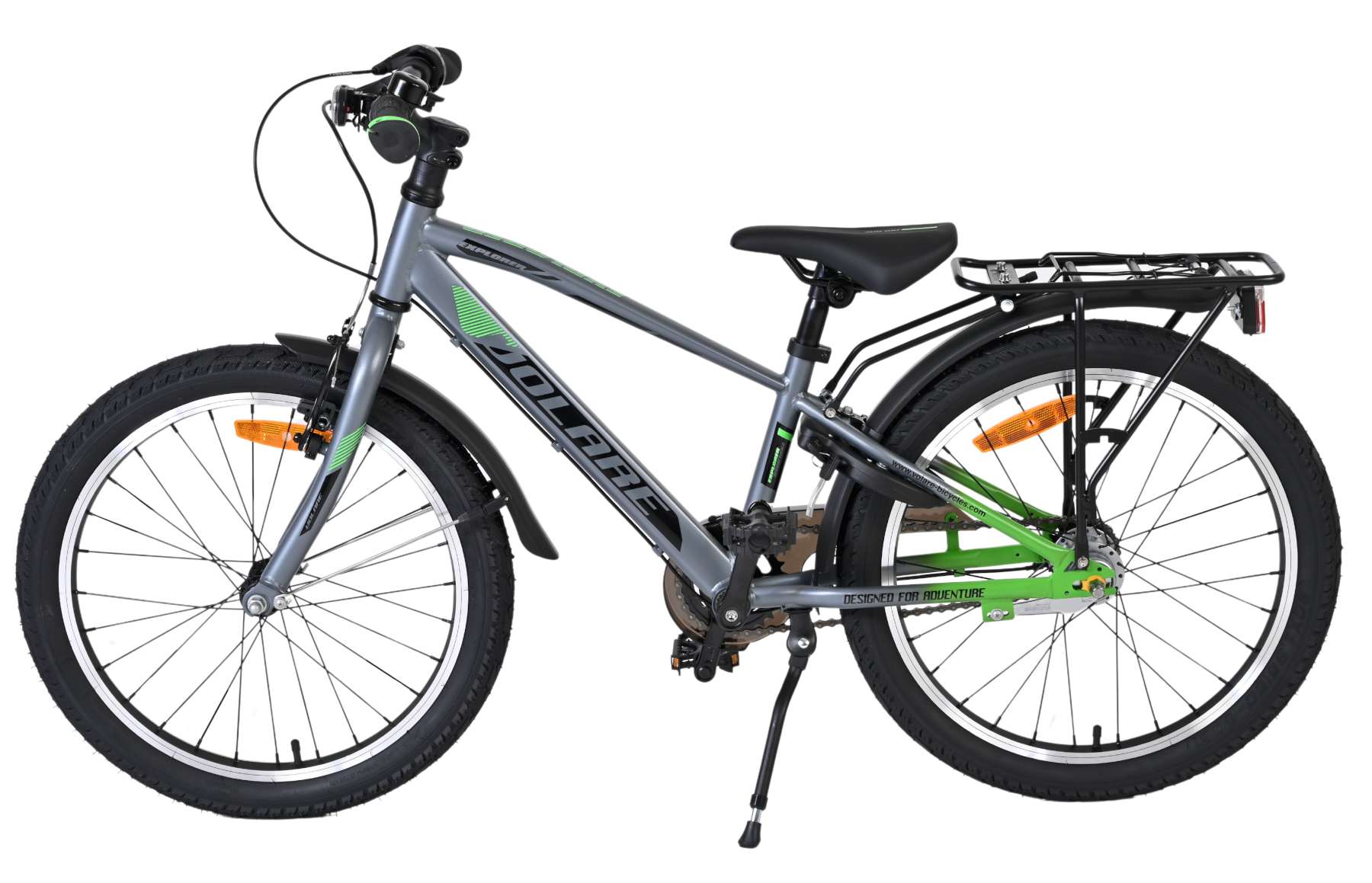 Volare Explorer Kinderfiets 20 inch Jongensfiets Grijs 3 Versnellingen - Afbeelding 8