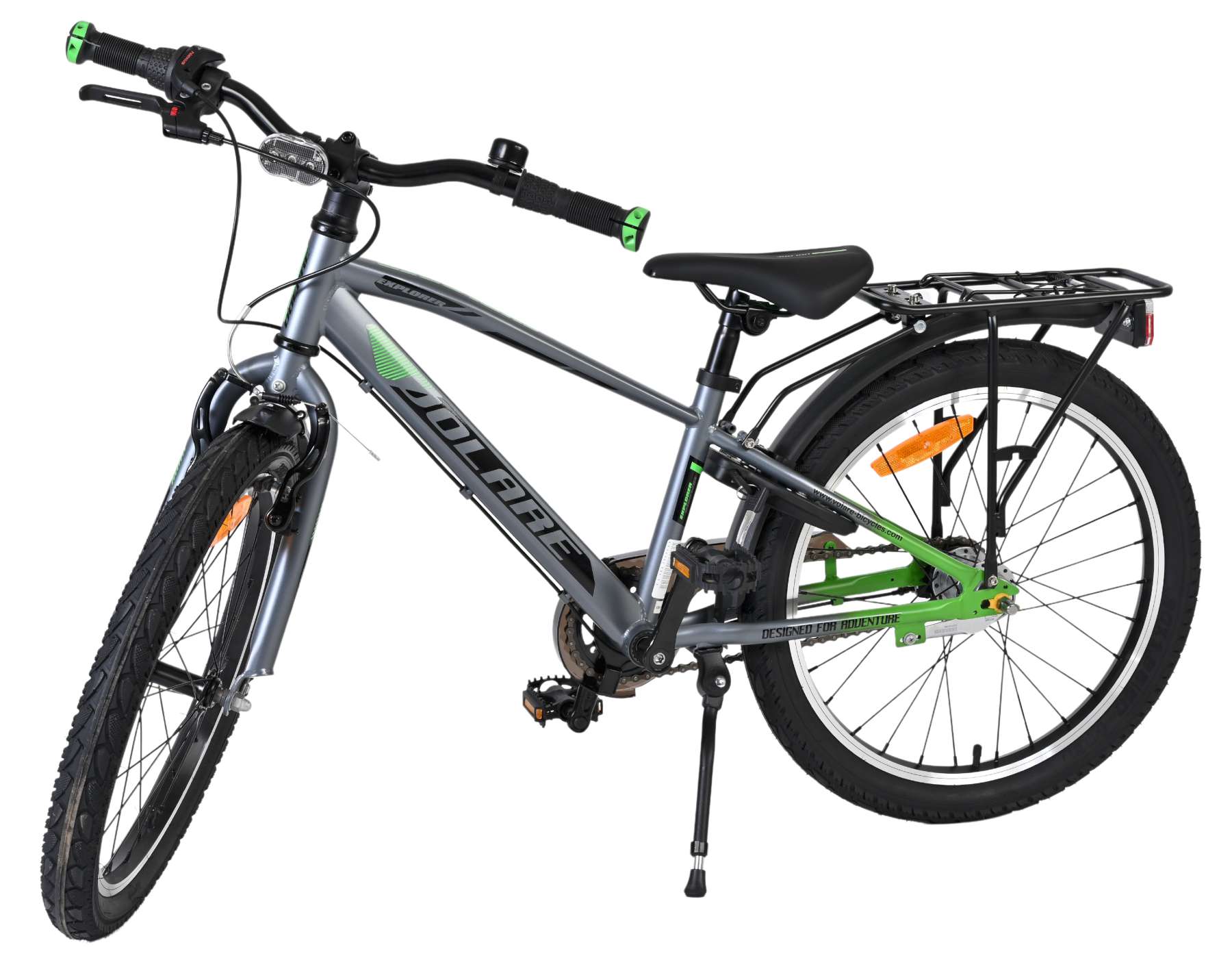 Volare Explorer Kinderfiets 20 inch Jongensfiets Grijs 3 Versnellingen - Afbeelding 9