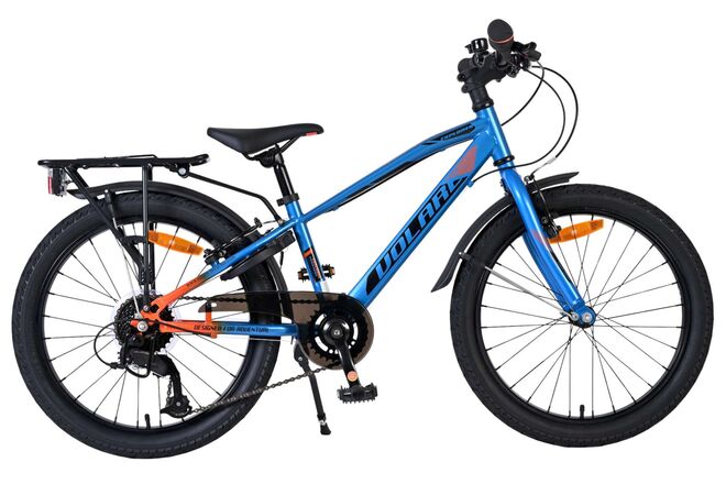 Volare Explorer Kinderfiets 24 inch Jongensfiets Blauw 3 Versnellingen