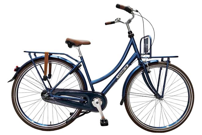 Volare Oma Classic Kinderfiets 28 inch Meisjesfiets Blauw