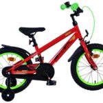Volare Rocky Kinderfiets 16 inch Jongensfiets Rood