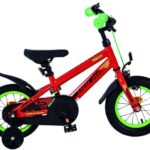 Volare Rocky Kinderfiets 12 inch Jongensfiets Rood
