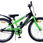 Volare Sportivo Kinderfiets 24 inch Jongensfiets Groen Twee Handremmen