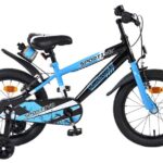 Volare Sportivo Kinderfiets 16 inch Jongensfiets Zwart Twee Handremmen