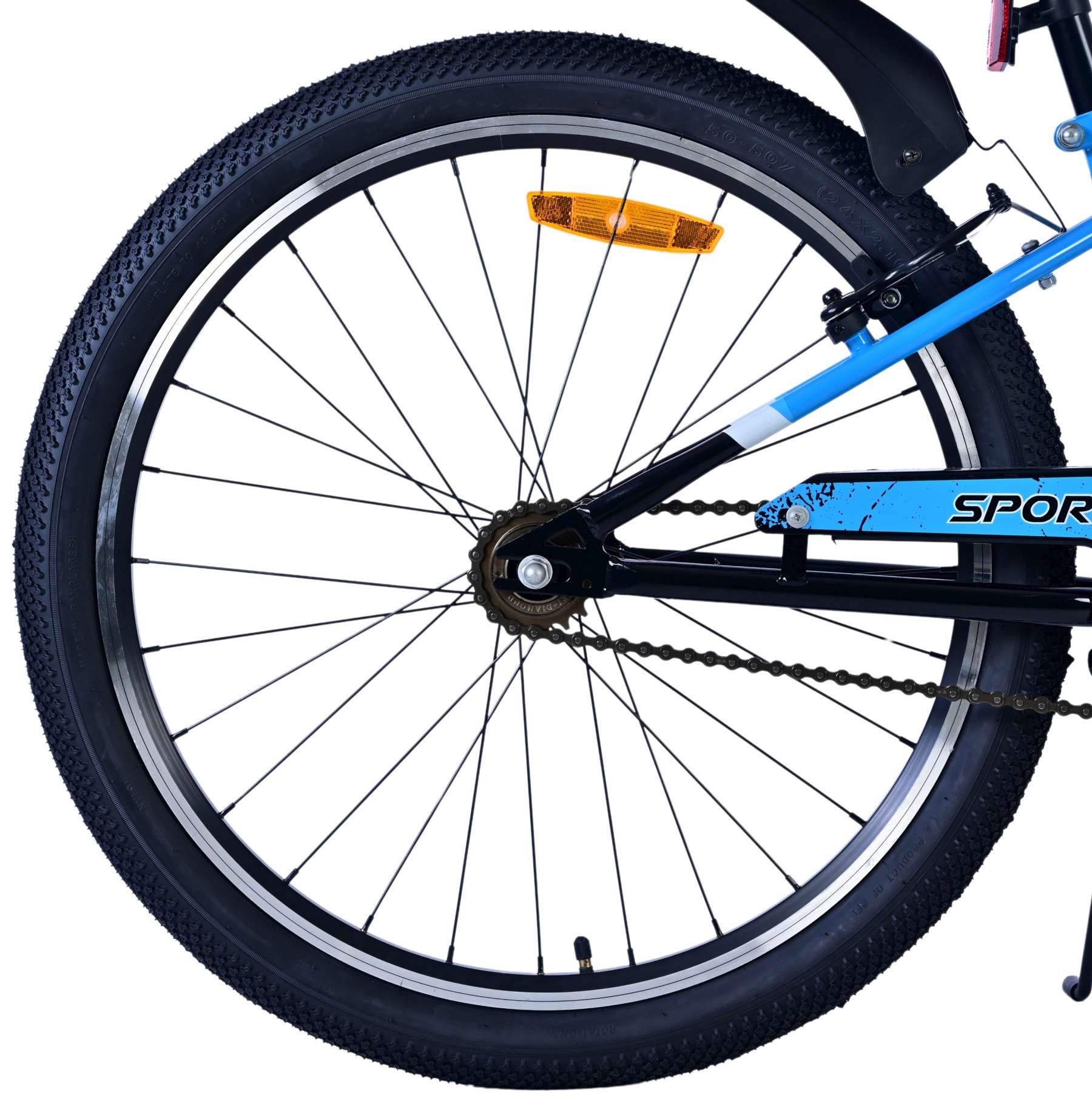 Volare Sportivo Kinderfiets 24 inch Jongensfiets Twee Handremmen - Afbeelding 2