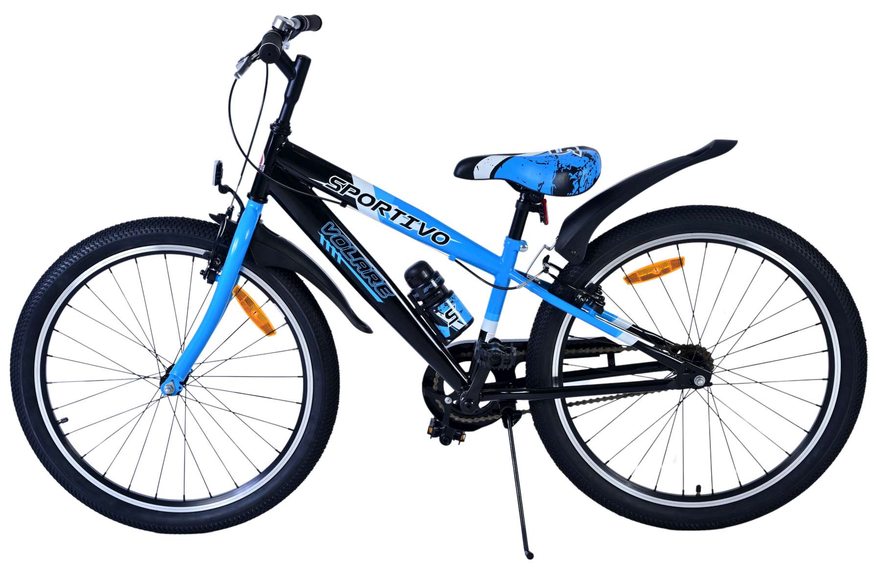 Volare Sportivo Kinderfiets 24 inch Jongensfiets Twee Handremmen - Afbeelding 7
