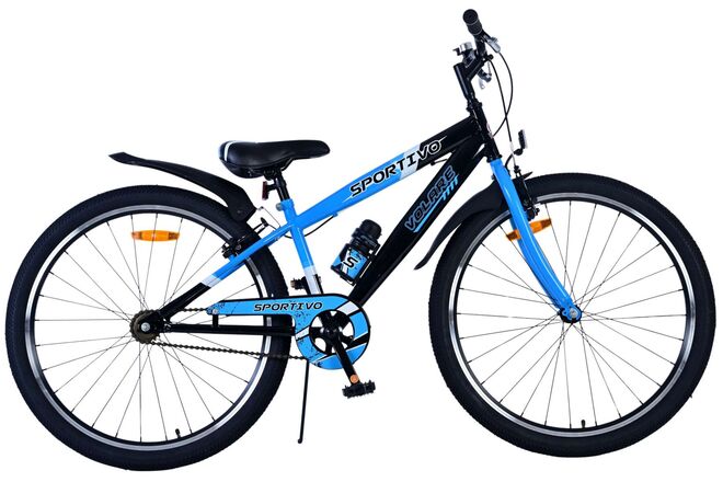 Volare Sportivo Kinderfiets 26 inch Jongensfiets Blauw Twee Handremmen