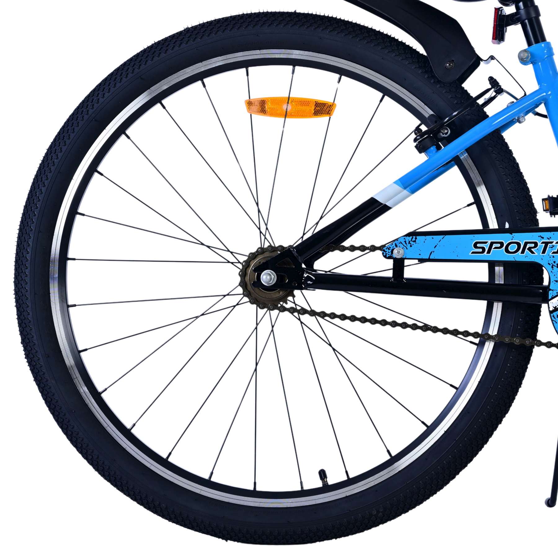 Volare Sportivo Kinderfiets 26 inch Jongensfiets Blauw Twee Handremmen - Afbeelding 2