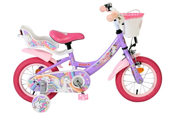 Volare Unicorn Kinderfiets 12 inch Meisjesfiets