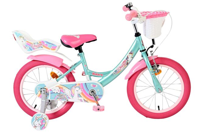Volare Unicorn Kinderfiets 16 inch Meisjesfiets