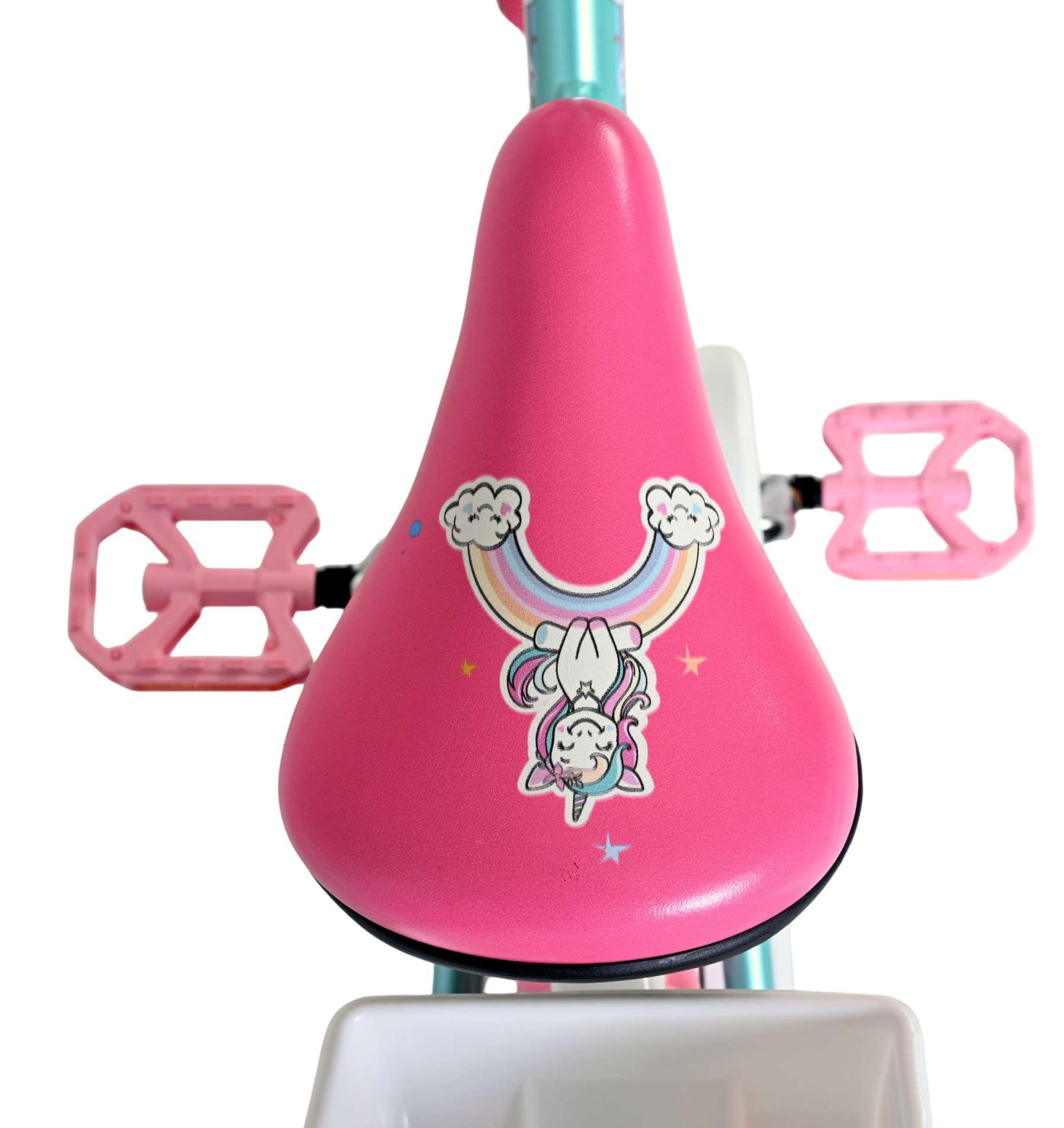 Volare Unicorn Kinderfiets 16 inch Meisjesfiets Groen - Afbeelding 4