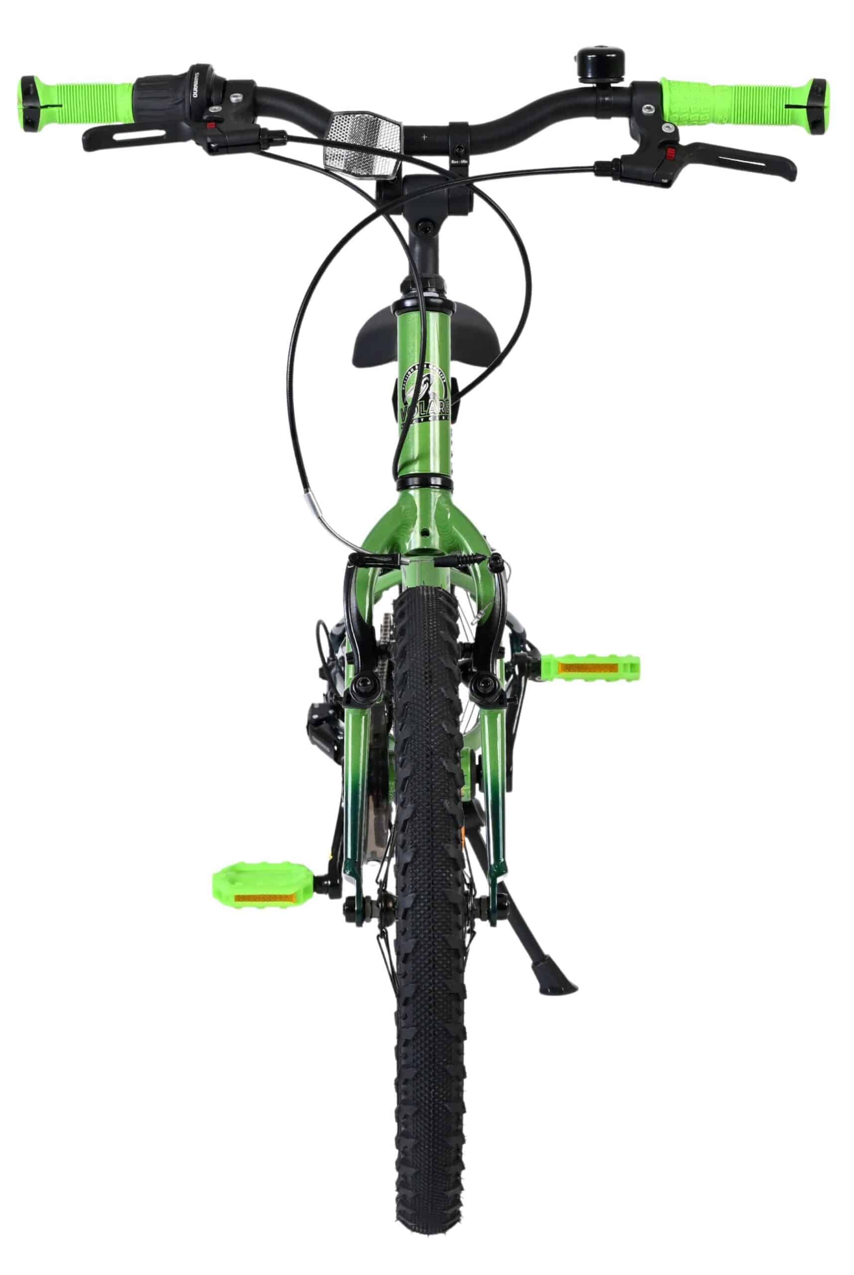 Volare Venom Kinderfiets 18 inch Jongensfiets Groen 6 Versnellingen - Afbeelding 7