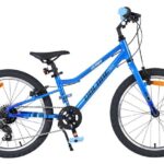 Volare Venom Kinderfiets 20 inch Jongensfiets Blauw 6 Versnellingen