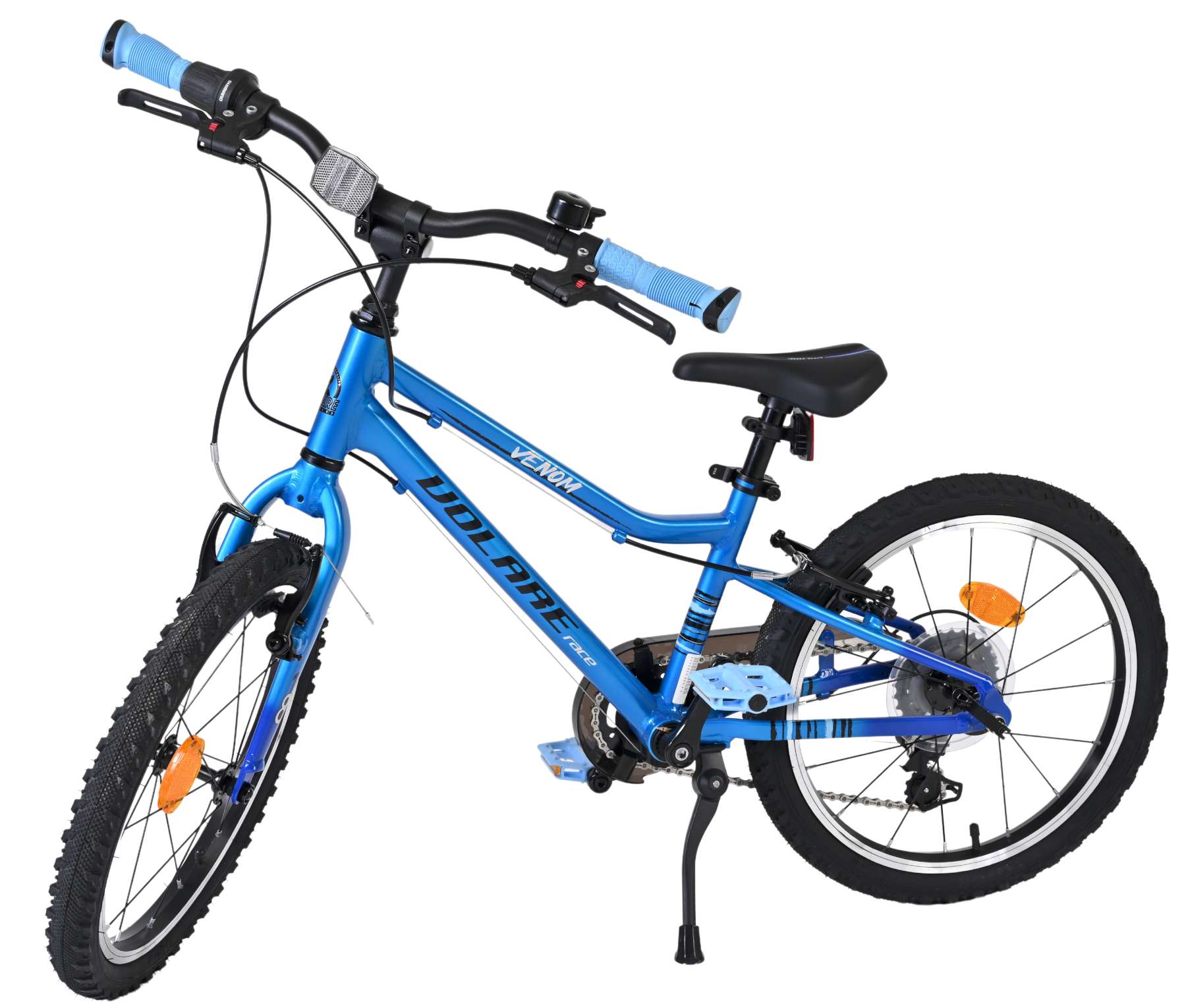Volare Venom Kinderfiets 18 inch Jongensfiets Blauw 6 Versnellingen - Afbeelding 9