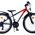 Volare XC Race Kinderfiets 24 inch Jongensfiets Rood 21 Versnellingen