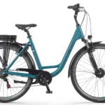 Puch Basic D7 Elektrische Damesfiets Aqua Green Matt 55 cm