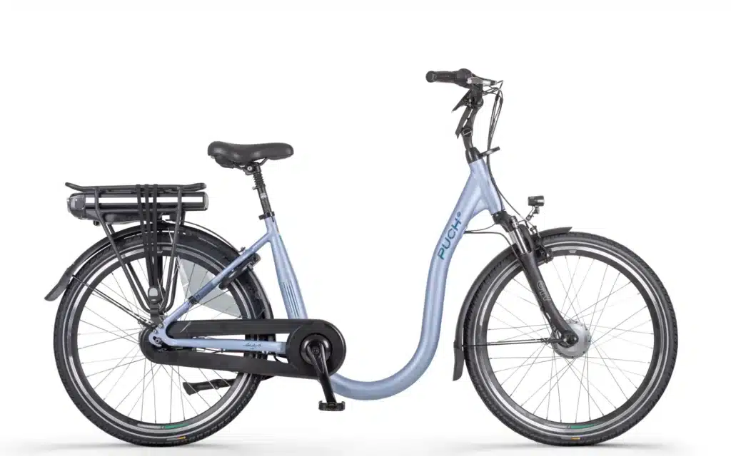 Puch E-Comfort N7 Damesfiets Aqua Blue Matt 44 cm