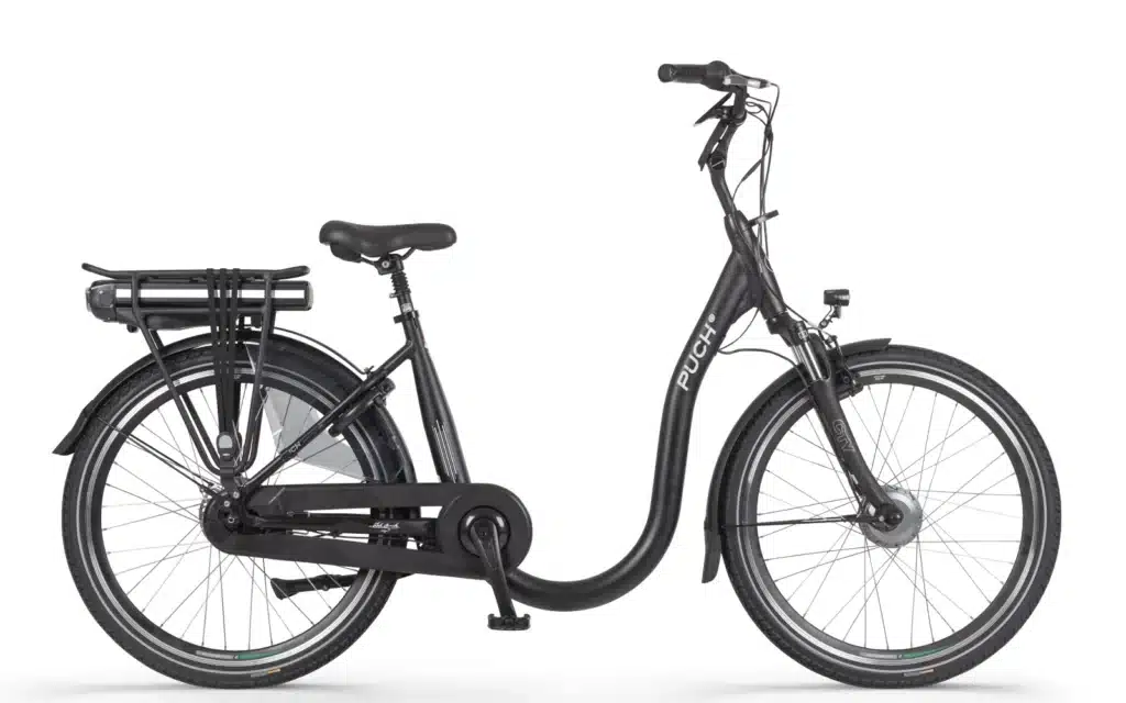 Puch E-Comfort N7 Elektrische Damesfiets Black Matt 44 cm