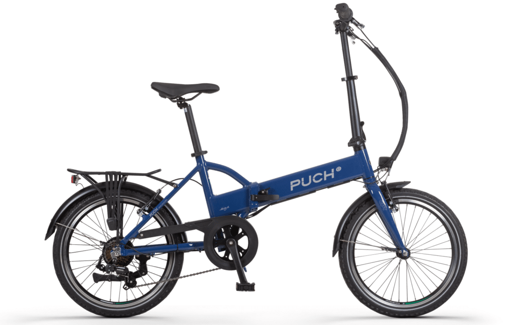 Puch E-Easy Elektrische Stadsfiets Blue Saphir Glossy 36 cm