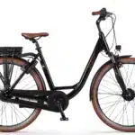 Puch E-Folk N7 Elektrische Damesfiets Black Glossy 55 cm