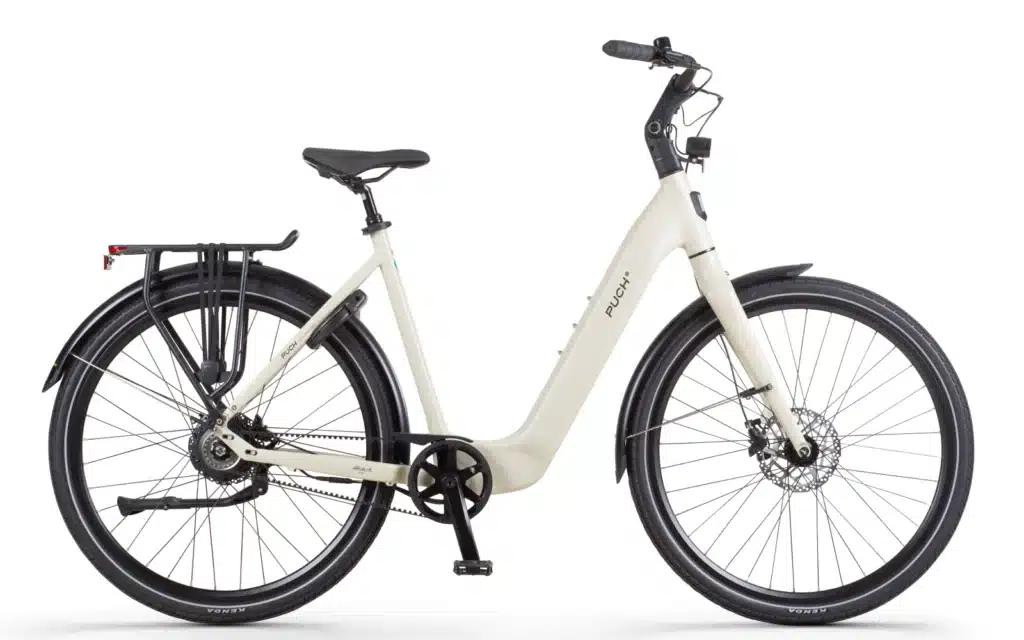 Puch E-Nova Elektrische Damesfiets Pebble Grey Matt 55 cm