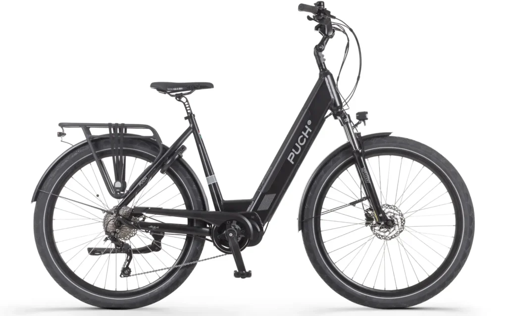 Puch E-Saphir SUV D10 Black Glossy 54 cm